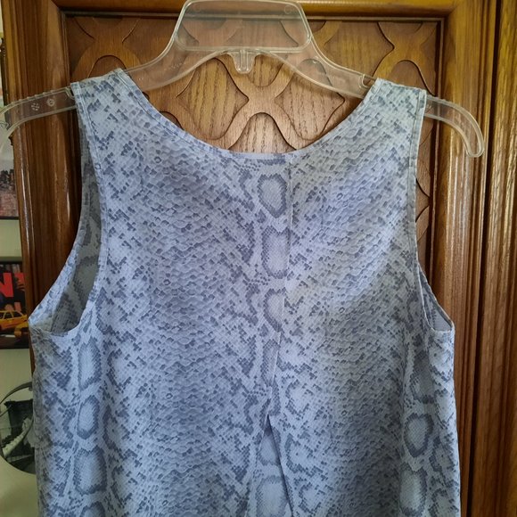 ATTENTION Snakeskin Split Back Shell Tank NWT! - Size XS - Picture 8 of 16